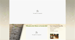 Desktop Screenshot of gartenbau-zipfel.de